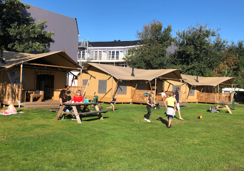 Camping Coogherveld Texel - vakantie chalets en kamperen in De Koog